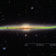 The Milky Way is not flat like a pancake, and is surprisingly twisted. (ly = light-year)